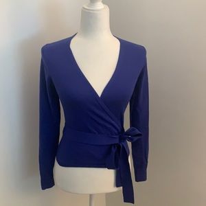 Diane von Furstenberg wrap sweater